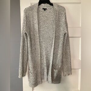 Express Black and White Knit Sweater
